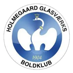 Holmegaard Glasværks Boldklub logo